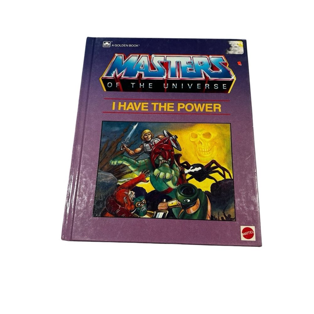 Masters of the Universe Vintage 1985 Golden Book I Have the Power Hardcover Gift